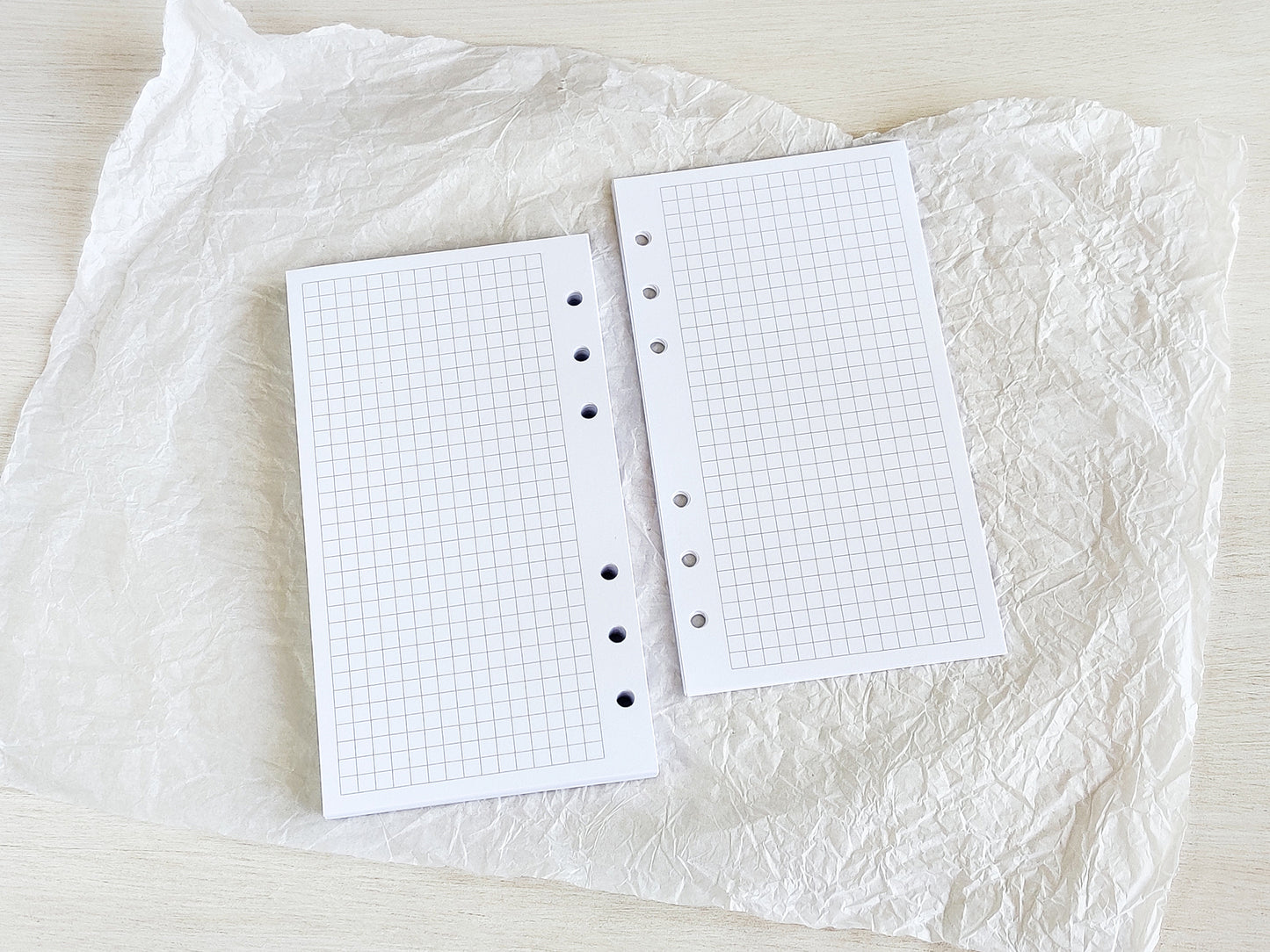 Monthly, Weekly Planner Inserts - Ring Binder Refill Bundle (Personal Size)