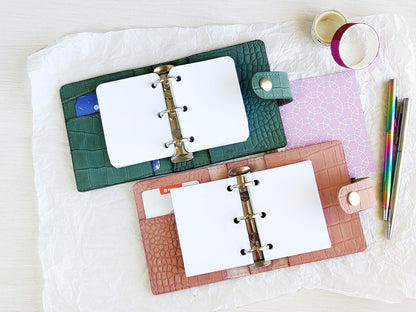 3-rings notebook A9 with pages