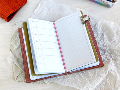 Traveler's Notebook Planner Inserts Hobonichi Styled (Personal size)