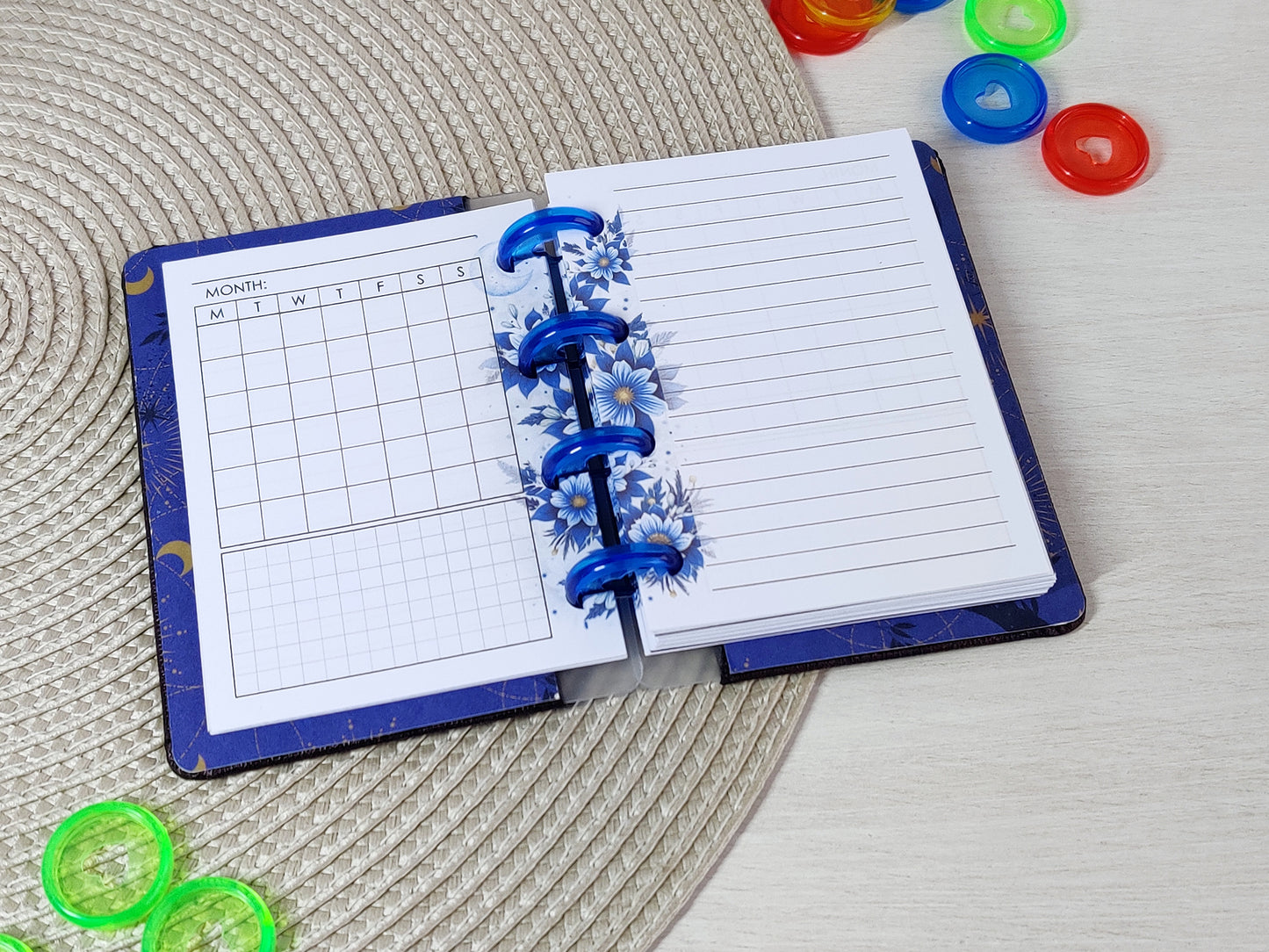 HP Micro planner inserts - Weekly and monthly pages