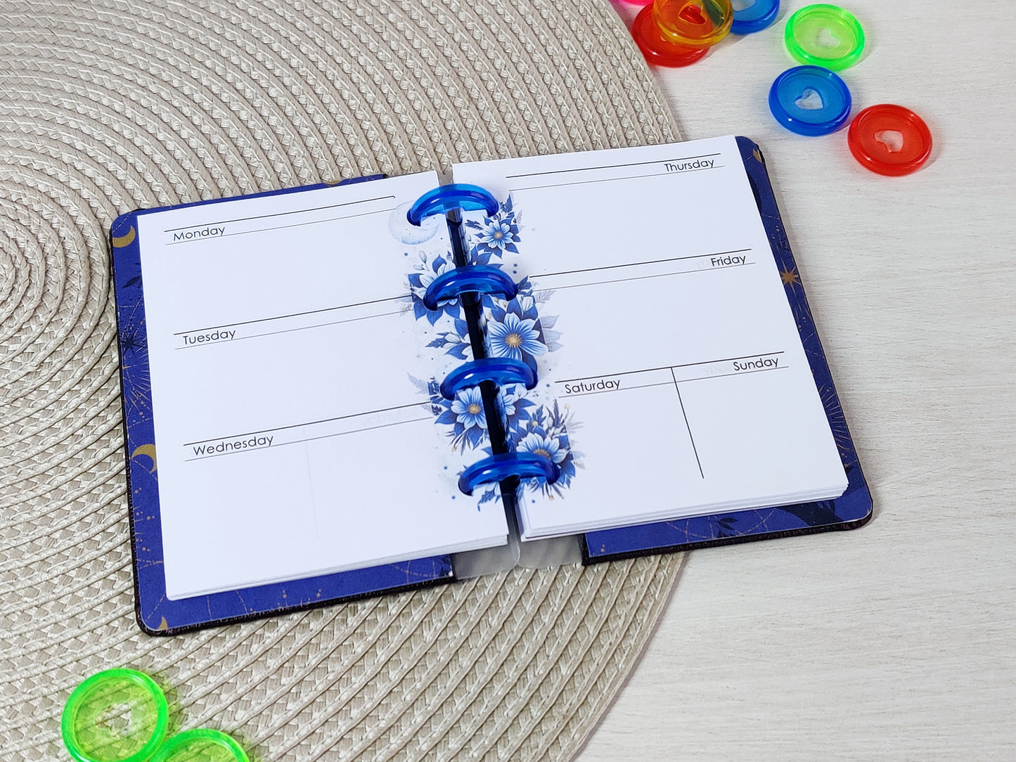 HP Micro planner inserts - Weekly and monthly pages