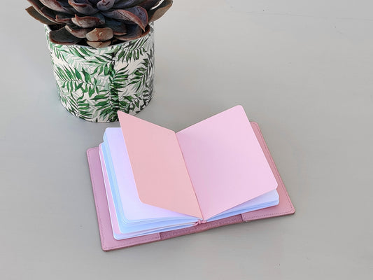 Travelers Notebook Inserts - Pink Pages (A5, Regular, Personal, B6, A6, Passport Size)