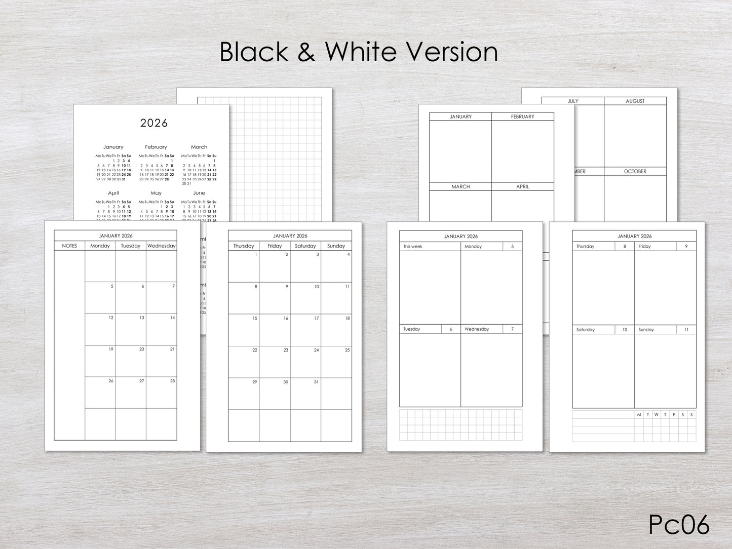 planner pages for louis vuitton agenda