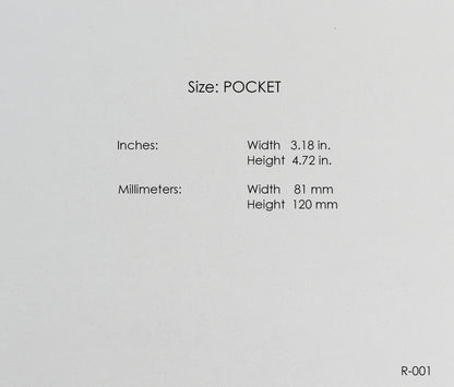 Printable Calendar 2027 2028 (Pocket Size) - Digital Inserts R-001