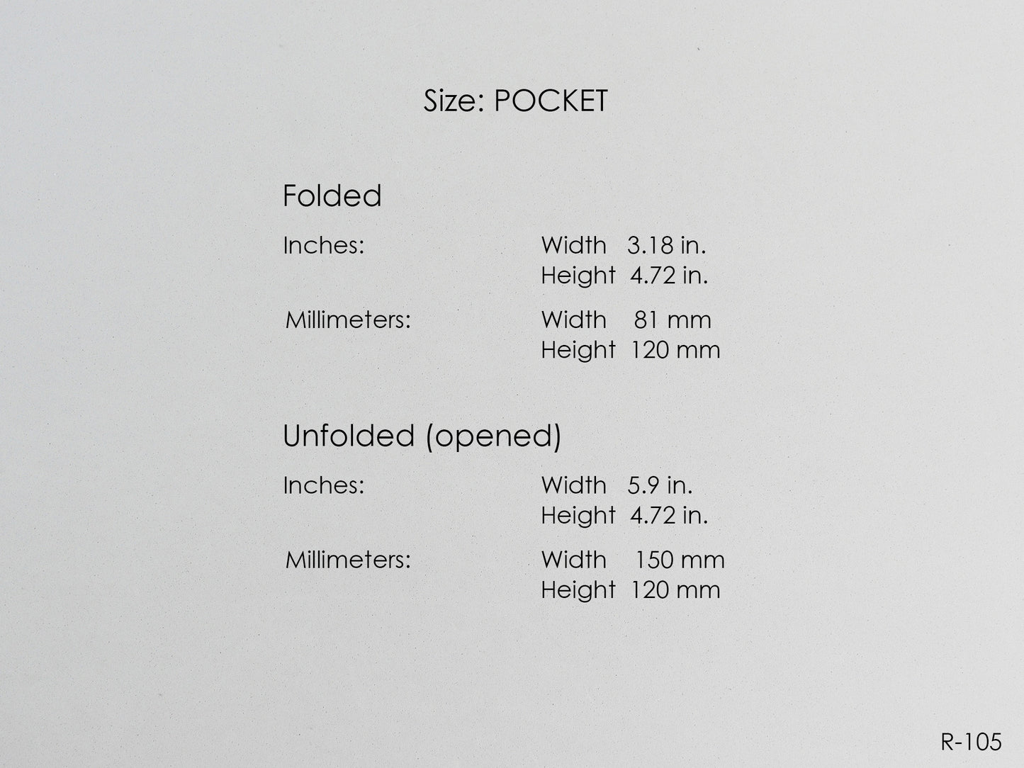Printable Fold Out Monthly Pages (Pocket Size) - Digital Inserts R-105