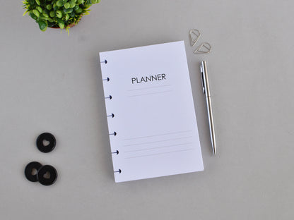 Disc Planner Inserts Bundle - Monthly And Weekly Refill (HP Mini Size) / M-04