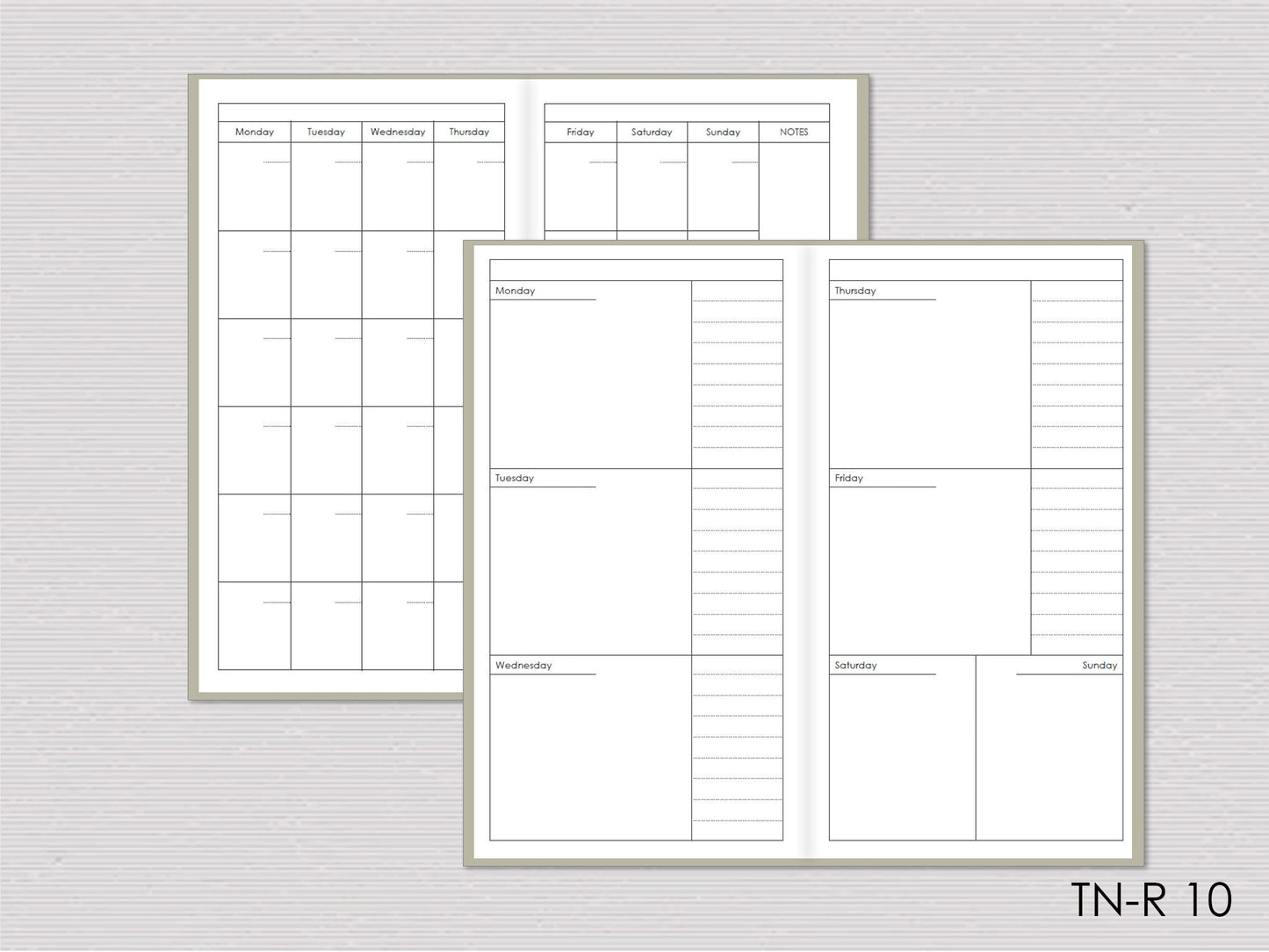 Planner pages Personal size