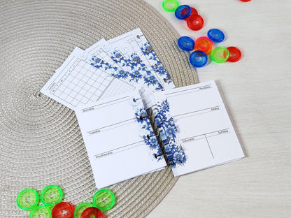 HP Micro planner inserts - Weekly and monthly pages