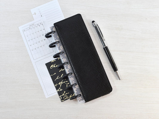 HP Skinny Mini size planner - Faux leather cover