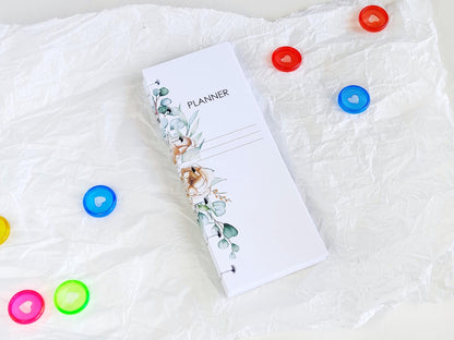 Monthly And Weekly Inserts - Disc Planner Refill (HP Skinny Mini Size)