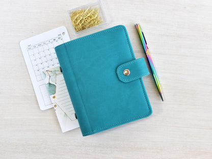 Pocket Ring Notebook Cover - Binder Organizer (Pocket size)