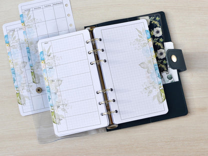 Ring Planner Inserts - Monthly, Weekly Refill (Personal Size) / P-09