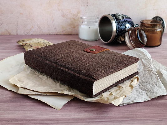 Old Paper Journal - Vintage Style Notebook (B6 size)