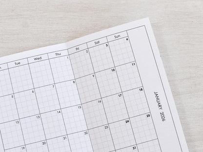 Monthly Fold Out Inserts for Ring Planner (Personal Size) / P20