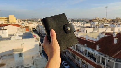 Leather Planner Notebook Cover, 6-Ring organizer (Pocket Size)