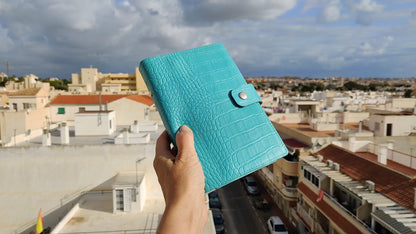 Leather Ring Planner - 6-ring Binder With Inserts (Personal size)