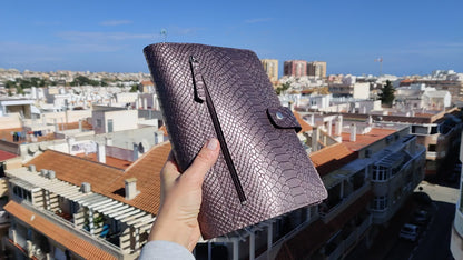 Leather Organizer - Ring Binder Planner Notebook (A5 size)